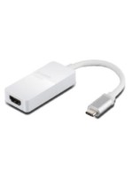 DLINK ADAPTER FROM USB-C TO HDMI ADAPTER. THE DUB-V120 USB-C TO HDMI ADAPTER ALLOWS YOU TO INSTANTLY ADD A SECOND DISPLAY WITH HDMI RESOLUTION OF UP TO 4K FOR YOUR ULTRA-PORTABLE LAPTOP.