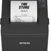 EPSON POS PRINTER TM-T20IV (012A0), TOP LOADING PAPER FEED, 250MM/SEC, USB, SERIAL, PS, EDG, UK, 2YW, BLACK