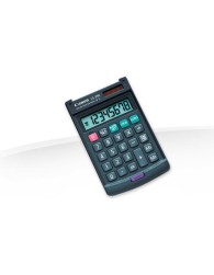 CANON CALCULATOR LS39EBL, 8 DIGIT, DUAL POWER, EUR CONVERTER, BLACK