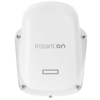 HPE ARUBA ACCESS POINT INSTANT ON AP27, OUTDOOR, DUAL RADIO 2X2 5GHZ, MU-MIMO, SMART MESH, ULTRA-FAST 802.11AX, UPLINK 2.5 GIGABIT ETHERNET PORT, WITH POE-IN SUPPORT, WIFI 6, SUPPORTS 75 DEVICES, 2YW