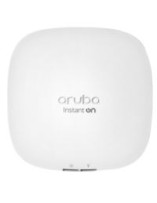 HPE ARUBA ACCESS POINT INSTANT ON AP22, 12V/18W, PSU INCLUDED, INDOOR, 5GHZ 2X2 MIMO, DUAL RADIO, UPLINK POE GIGABIT PORT WITH POE IN SUPPORT, WIFI 6, 2YW