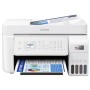 EPSON PRINTER ALL IN ONE INKJET COLOR BUSINESS ITS L5316 A4 ECO TANK, PRINT, SCAN, COPY, FAX, 10PPM (B), 5PPM(C), 5.760 X 1.440 DPI, ADF 30P, USB, WiFi, LAN, WHITE, 2 YEAR WARRANTY, 4 INK, KCYM AND EXTRA BL
