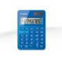 CANON CALCULATOR LS100KMBL, 10 DIGIT, DUAL POWER, LARGE DISPLAY, TAX FUNCTIONS, RECYCLABLE MATERIAL, BLUE