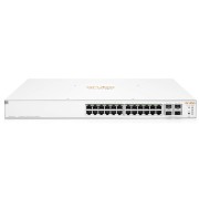 HPE ARUBA SWITCH INSTANT ON 1930 24G, 24x PORTS GIGABIT FULL PoE CLASS4 195W, 4x SFP+ PORTS, LAYER 2+ (STATIC ROUTING), SMART MANAGED, ADVANCE SECURITY FEATURES, RACK MOUNTABLE, LIFETIME WARRANTY HPE ARUBA SWITCH INSTANT ON 1930 24G, 24x PORTS GIGABIT FULL PoE CLASS4 195W, 4x SFP+ PORTS, LAYER 2+ (STATIC ROUTING), SMART MANAGED, ADVANCE SECURITY FEATURES, RACK MOUNTABLE, LIFETIME WARRANTY