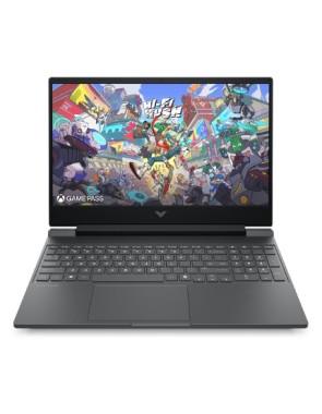 HP NOTEBOOK VICTUS GAMING AI 15-FB3003NV, AMD RYZEN 5-8645HS 4.3-5GHz/16MB, 6 CORES, 16 NPU TOPS, 16GB (1x16GB DDR5-5600), 512 GB PCIe Gen4 NVMe M.2 SSD, NVIDIA GEFORCE RTX 4050 6GB, 15.6'' FHD 144Hz, WIN 11 HOME, 2YW, MICA SILVER
