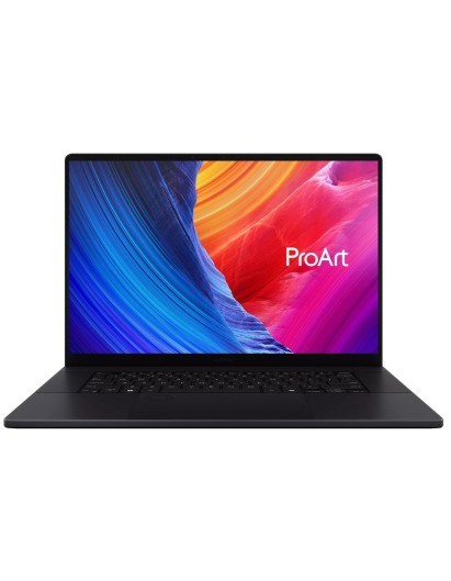 ASUS NOTEBOOK PROART P16, H7606WP-OLED-SC117X, AMD RYZEN AI 9 HX 370 2.0-5.1GHz/36MB, 12C, 64GB, 4TB (M.2 NVMe PCIe4*2), NVIDIA GEFORCE RTX 5070 8GB, 16'' TOUCH 4K 3480x2400 60Hz, WIFI7, BT, USB-A, USB-C, HDMI, DC-IN, WIN 11 PRO, 2YW, BLACK
