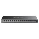 TP-LINK SWITCH 16PORTS GIGABIT POE, 120W, DESKTOP STEEL CASE, QOS, PLUG AND PLAY, UK PLUG