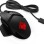 HP MOUSE OMEN GAMING REACTOR USB, 6 BUTTONS, OPTICAL SENSOR FOR PRECISE MOVEMENT ON MOST SURFACES, 0.2 MS 3 TIMES FASTER THAN A TRADITIONAL MECHANICAL MOUSE SWITCH, CUSTOM LIGHTING THROUGH OMEN COMMAND CENTER, BLACK