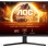 AOC MONITOR CQ32G4VE, CURVED GAMING 32'', VA, G, 180HZ, 2560x1440, 80M:1, 300 CD/M², AMD FREESYNC, TILT, 2X HDMI, DISPLAY PORT, FRAMELESS, 3YW, BLACK/RED