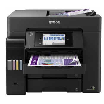 EPSON PRINTER ALL IN ONE INKJET COLOR BUSINESS ITS L6570 A4 ECO TANK, PRINT, SCAN, COPY, FAX, 32PPM (B), 32PPM (C), 4.800 X 2.400 DPI, DUPLEX, ADF 50P, USB, WiFi, LAN