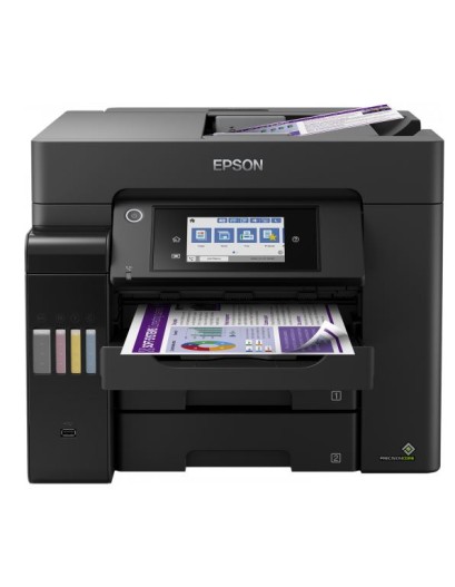EPSON PRINTER ALL IN ONE INKJET COLOR BUSINESS ITS L6570 A4 ECO TANK, PRINT, SCAN, COPY, FAX, 32PPM (B), 32PPM (C), 4.800 X 2.400 DPI, DUPLEX, ADF 50P, USB, WiFi, LAN