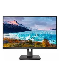 PHILIPS MONITOR 23.8'', BUSINESS, E, IPS, FHD 1920 X 1080, 75Hz, 4MS, SPEAKERS, 300CD/M2, TILT, PIVOT, SWIVEL, HEIGHT ADJUSTABLE, VGA, HDMI IN, DISPLAY PORT, DVI, HEADPHONE OUT, 3YW, BLACK