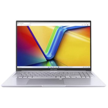 ASUS NOTEBOOK VIVOBOOK 16 OLED, M1605NAQ-OLED-SH357W, RYZEN 7 170 3.2-4.75GHz/20MB, 8C, 16GB, 1TB M2 NVMe PCIe4, AMD RADEON, 16' FHD 1920X1200 OLED 300NITS, WIFI6, BT, USB-A, USB-C, HDMI, WIN 11 HOME, 2YW, SILVER