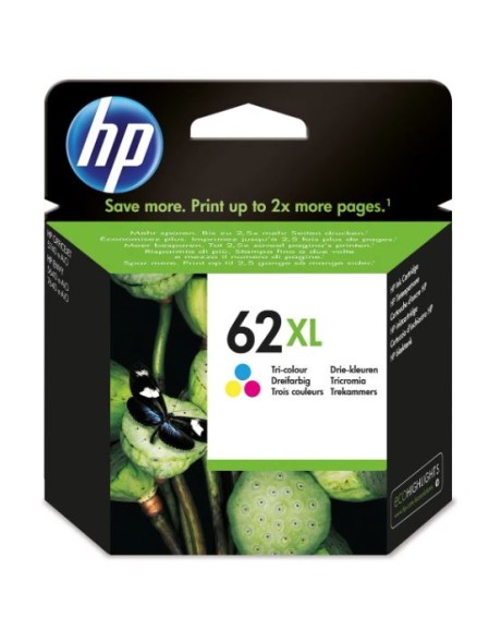 HP Ink Cartridge 62XL Colour