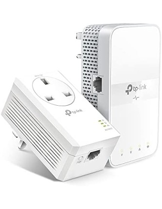 TP-LINK POWERLINE AC1200, AV1000, WI-FI KIT, 1 X GIGABIT LAN PORT, ONE-TOUCH WI-FI CONFIGURATION, WPA-PSK / WPA2-PSK, WEP ENCΡΥPTIONS, UK PLUG TP-LINK POWERLINE AC1200, AV1000, WI-FI KIT, 1 X GIGABIT LAN PORT, ONE-TOUCH WI-FI CONFIGURATION, WPA-PSK / WPA2-PSK, WEP ENCΡΥPTIONS, UK PLUG