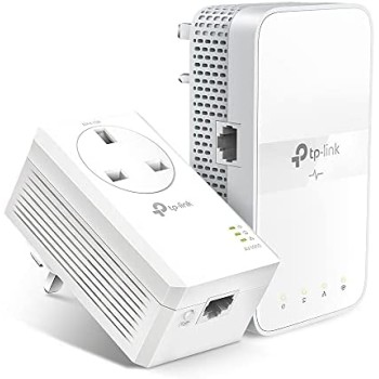 TP-LINK POWERLINE AC1200, AV1000, WI-FI KIT, 1 X GIGABIT LAN PORT, ONE-TOUCH WI-FI CONFIGURATION, WPA-PSK / WPA2-PSK, WEP ENCΡΥPTIONS, UK PLUG