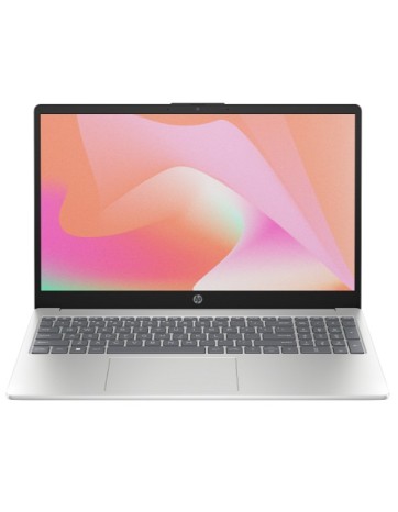 HP NOTEBOOK AI 15-fd2004nv, INTEL ULTRA 5-225U 3.8-4.8GHz/12MB, 12 CORES, 12 NPU TOPs, 16GB (2x8GB), 512GB NVMe M.2 SSD, INTEL GRAPHICS, 15.6'' FHD, DOS, 2YW, NATURAL SILVER
