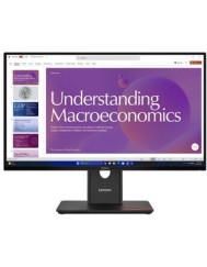 LENOVO MONITOR 23.8‘’, C, THINKVISION T24D-40 BUSINESS WITH SPEAKERS, IPS, WLED, FHD 1920x1080, 4MS, 250CD/M2, ANTIGLARE, HEIGHT ADJUSTABLE, TILT SWIVEL, PIVOT, VESA, USB-C, HDMI, DP, LAN, 3YW, ECLIPSE BLACK