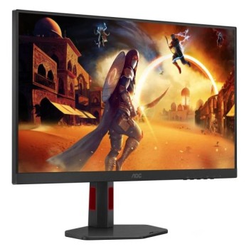 AOC MONITOR GAMING 27'', G, 320HZ, IPS, 2560x1440, 0.3 MS, 450 CD/M², HEIGHT ADJUSTABLE, TILT, SWIVEL, PIVOT, 2X HDMI, DISPLAY PORT, 4 X USB-A, 1 X USB-B, 3YW, BLACK-RED