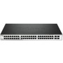 DLINK SWITCH 48PORT GIGABIT LAN PORTS, 4x SFP PORTS, LAYER 2 + STATIC ROUTING, SWITCHING CAPACITY 104 Gbps, WEB SMART, 2 SMART FANS, GREEN DLINK TECHNOLOGY 3