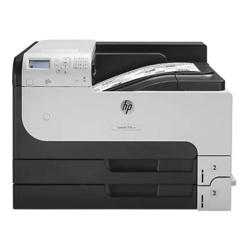 HP PRINTER LASER MONOCHROME ENTERPRISE M712DN A3, 41PPM A4 / 20PPM A3, 1200 X 1200 DPI, 800MHZ, 512MB, 8GB SSD STORAGE, DC:100K, NUMBER OF USERS: 10-30, DUPLEX, 3X TRAYS 600 SHEETS, USB, LAN, 1YW