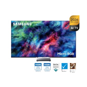 SAMSUNG TV 65'' R95H, F, 3840X2160, 4K, AI, MICRO RGB, SMART, 100HZ, HDR 10+ ADVANCED, AI AUTO GAME MODE, HDMIx4, USBx2, ETHERNET, NEO SLIM, TITAN BLACK