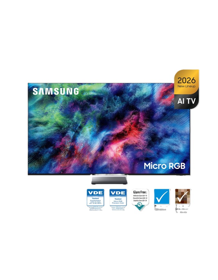 SAMSUNG TV 65'' R95H, F, 3840X2160, 4K, AI, MICRO RGB, SMART, 100HZ, HDR 10+ ADVANCED, AI AUTO GAME MODE, HDMIx4, USBx2, ETHERNET, NEO SLIM, TITAN BLACK SAMSUNG TV 65'' R95H, F, 3840X2160, 4K, AI, MICRO RGB, SMART, 100HZ, HDR 10+ ADVANCED, AI AUTO GAME MODE, HDMIx4, USBx2, ETHERNET, NEO SLIM, TITAN BLACK