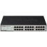 DLINK SWITCH 24PORT GIGABIT LAN PORTS, UNMANAGED, PLUG &amp; PLAY, AUTO MDI/MDIX, GREEN TECHNOLOGY, METAL CASE, FANLESS, DESKTOP / RACKMOUNT
