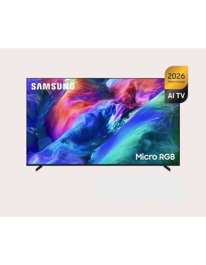 SAMSUNG TV 65'' R85H, F, 3840X2160, 4K, AI, MICRO RGB, SMART, 100HZ, HDR 10+ ADVANCED, AI AUTO GAME MODE, HDMIx4, USBx2, ETHERNET, NEO SLIM, TITAN BLACK SAMSUNG TV 65'' R85H, F, 3840X2160, 4K, AI, MICRO RGB, SMART, 100HZ, HDR 10+ ADVANCED, AI AUTO GAME MODE, HDMIx4, USBx2, ETHERNET, NEO SLIM, TITAN BLACK