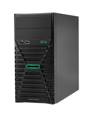 HPE SERVER TOWER ML30 G11, INTEL XEON E-2414 QUAD-CORE 2.6-4.50GHz/12MB, 55W, 4 CORES, 32GB (1x32GB) DDR5 4800B-E UDIMM, 2x 1TB HDD SATA, 350W PSU, 4x LFF 3.5'' NON-HOT PLUG BAYS, VROCK RAID, 1GB 4 PORTS BASE, 3YW