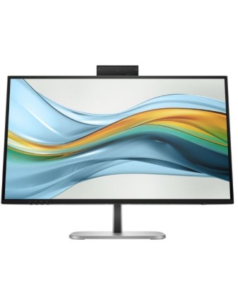 HP MONITOR 27'', S5 PRO 527PM BUSINESS CONFERENCING MONITOR, IPS, QHD 2560x1440, 350 NITS, 5MS, ANTIGLARE, CAMERA 5MP, SPEAKERS, HEIGHT ADJUSTABLE, SWIVEL, PIVOT, TILT, DISPLAY PORT, HDMI, USB-C POWER DELIVERY 100W, BLACK, 3YW