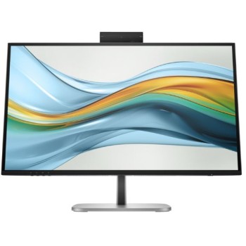 HP MONITOR 27'', S5 PRO 527PM BUSINESS CONFERENCING MONITOR, IPS, QHD 2560x1440, 350 NITS, 5MS, ANTIGLARE, CAMERA 5MP, SPEAKERS, HEIGHT ADJUSTABLE, SWIVEL, PIVOT, TILT, DISPLAY PORT, HDMI, USB-C POWER DELIVERY 100W, BLACK, 3YW
