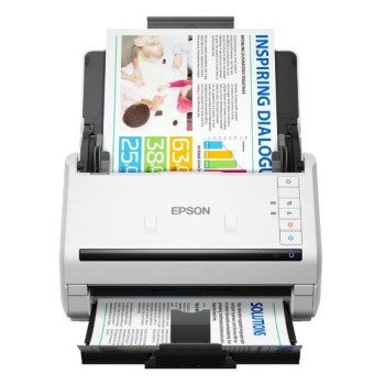 EPSON SCANNER WORKFORCE DS-770II, SHEETFED, A4 WITH STITCHING FUNCTION, SINGLE-PASS DUPLEX, 45PPM, USB 3.0, 100 PAGES ADF, 5000 PAGES DAILY WORKLOAD,  DOCUMENT CAPTURE PRO 2.0, EPSON SCAN 2, BIZCARD, 1YW