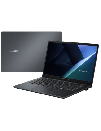 ASUS NOTEBOOK EXPERTBOOK B1, B1403CVA-S60408, INTEL CORE 5 120U, 1.4-5GHz/12MB, 10C, 16GB, 512GB SSD M.2 2280 NVMe PCIe4, INTEL GRAPHICS, 14'' IPS LED FHD 1920x1080 300NITS AG, WIFI6E, BT, LAN, USB-A, USB-C, HDMI, DOS, 3YW, GREY