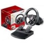 GENIUS SPEED WHEEL 5, 8-BUTTONS, TURBO FUNCTION, FOOT PEDALS, USB INTERFACE, SUPPORT WINDOWS &amp; PLAYSTATION 3, C-CLAMP FOR TABLETS/DESKS