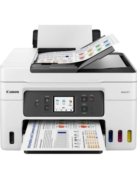 CANON PRINTER ALL IN ONE INKJET BUSINESS GX4040 ITS, REFILABLE TANKS, A4, PRINT, SCAN, COPY, FAX, CLOUD, 600 X 1200 DPI, 18iPM ( B), 13iPM (C), ADF, DUPLEX, USB, WIFI, LAN, WHITE CANON PRINTER ALL IN ONE INKJET BUSINESS GX4040 ITS, REFILABLE TANKS, A4, PRINT, SCAN, COPY, FAX, CLOUD, 600 X 1200 DPI, 18iPM ( B), 13iPM (C), ADF, DUPLEX, USB, WIFI, LAN, WHITE