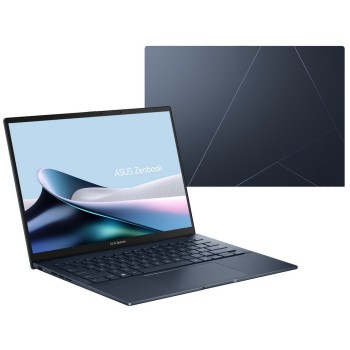 ASUS NOTEBOOK ZENBOOK 14 OLED, UX3405CA-OLED-QL535W, INTEL CORE ULTRA 7 255H 2-5.1GHz/24MB, 16C, 32GB, 1TB M2 NVMe PCIe4, INTEL ARC, 14' OLED WUXGA 1920x1200, WIFI7, BT, USB-A, USB-C, HDMI, WIN 11 HOME, 2YW, PONDER BLUE