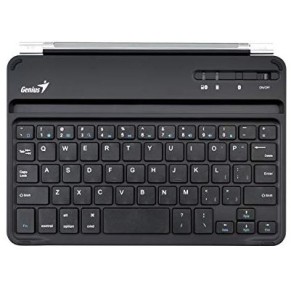 GENIUS KEYBOARD LUXEPAD i9010 FOR APPLE IPAD MINI, BLUETOOTH 3.0, ULTRA-THIN, 310mA LITHIUM BATTERY - 180HOURS, iOS 4.0+, STAND FUNCTION