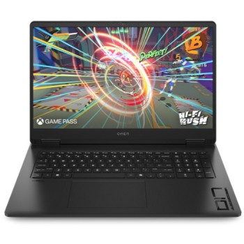 HP NOTEBOOK OMEN GAMING 17-db1008nv, AMD RYZEN AI 7 350 2.0-5.0GHz/16MB, 8 CORES, 50 NPU TOPs, 24GB, 1TB PCIe NVMe M.2 SSD, NVIDIA GEFORCE RTX 5060 8GB, 17.3'' FHD 144Hz, WIN 11 HOME, 2YW, SHADOW BLACK, CASHBACK 80€ UNTIL 31/07