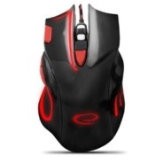 ESPERANZA MOUSE WIRED FOR GAMERS 7D OPT. USB MX401 HAWK BLACK-RED BLACK/RED