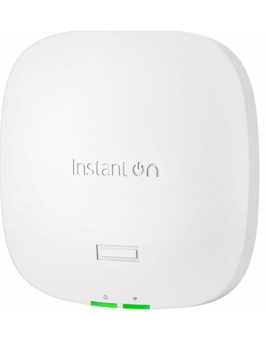 HPE ARUBA ACCESS POINT INSTANT ON AP32 BUNDLE WITH PSU, INDOOR, TRI-BAND 2X2 6GHZ, MU-MIMO, SMART MESH, ULTRA-FAST 802.11AX, UPLINK 2.5 GIGABIT ETHERNET PORT, WITH POE-IN SUPPORT, WIFI 6, SU