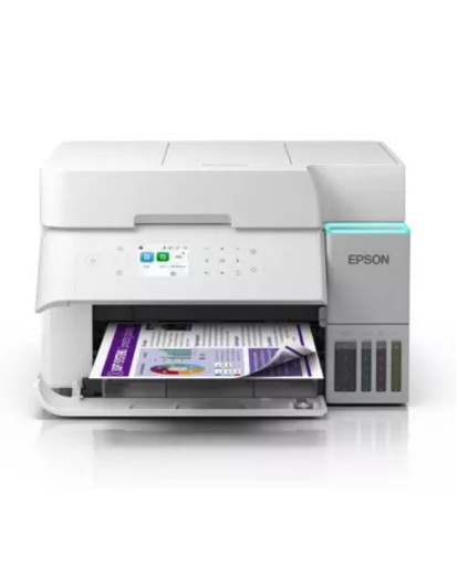 EPSON PRINTER ALL IN ONE INKJET COLOR BUSINESS ITS L6376 A4 ECO TANK, PRINT, SCAN, COPY, 18PPM (B), 9PPM(C), 4.800 X 1.200 DPI, DUPLEX, 30-PAGE ADF, USB, WiFi, WiFi DIRECT, WHITE, LAN, CASHBACK 50€ 31/12