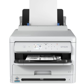 EPSON PRINTER INKJET MONOCHROME BUSINESS WF-M5399DW, 34 PPM, 1.200 X 2.400 DPI, DUPLEX, DC: 5K, USB, WIFI, WIFI DIRECT, LAN, 1YW
