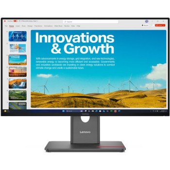 LENOVO MONITOR 23.8'', D, THINKVISION P24QD-40 BUSINESS, IPS, WLED, QHD 2560x1440, AG, 4MS, 120Hz, 300 CD/M², VESA, HEIGHT ADJUSTABLE, TILT, SWIVEL, PIVOT, LAN, HDMI, DP, DPOut, USB-C, USB-C, USB-B, 4xUSB-A, 1xUSB-C, 3YW, ECLIPSE BLACK