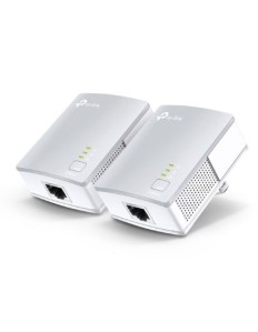 TP-LINK POWERLINE AV600, TWIN PACK, 1 X10/100 PORT, 128-BIT AES ENCRYPTION, PLUG AND PLAY, UK PLUG