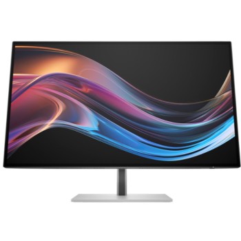 HP MONITOR 27'', S7 PRO 727PK BUSINESS, F, IPS BLACK, 4K UHD 3840x2160 60Hz, 16:9, 5MS, 400 NITS, HEIGHT ADJUSTABLE, PIVOT, SWIVEL, TILT, HDMI, DISPLAY PORT, THUNDERBOLT WITH USB-C 100W POWER DELIVERY, LAN, 3YW, BLACK/SILVER