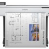 EPSON PLOTTER 36'' SURECOLOR SC-T5100 A0, WITH STAND, 31 SEC/PAGE ON A1, 2400X1200 DPI, 1 GB RAM, CUTTER, TOUCH SCREEN, 4 INKS, USB, LAN, WIFI, WIFI DIRECT, 2YW