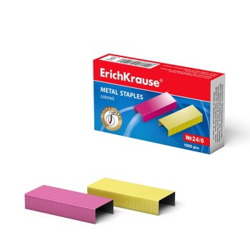 ERICHKRAUSE STAPLES N.24/6 COLORED 7145 ERICHKRAUSE STAPLES N.24/6 COLORED 7145
