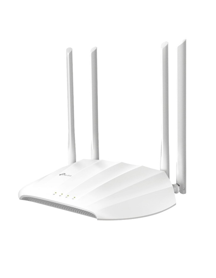 TP-LINK ACCESS POINT WIRELESS AC1200 DUAL BAND, 1 X GIGABIT LAN PORT, 4 X EXTERNAL ANTENNAS, WPS/ RESET/ ON /OFF BUTTON, RANGE EXTENDER/ CLIENT/ MULTI-SSID MODE, WPA/WPA2, CAPTIVE PORTAL, WHITE