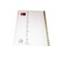 B/R PVC DIVIDER A4  A-Z ENGLISH HF-289-Z BR00052